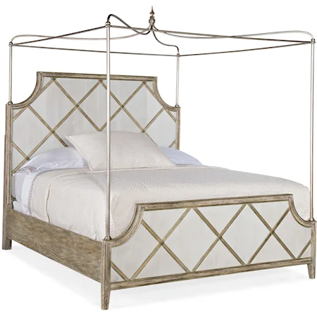 Diamont King Canopy Bed